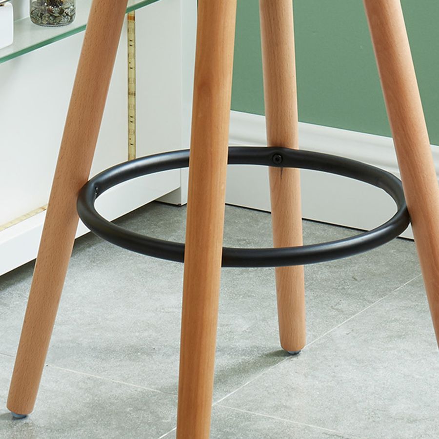 Diablo 26" Counter Stool, set of 2, in Grey and Natural