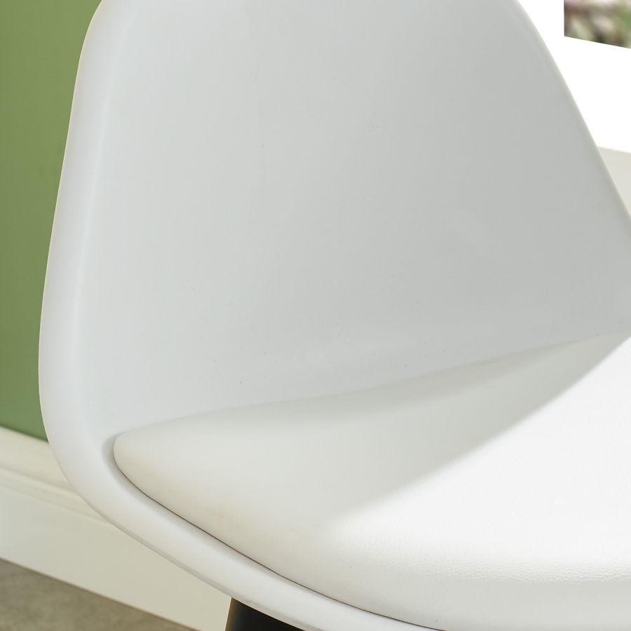 Diablo 26" Counter Stool, set of 2, in White and Natural