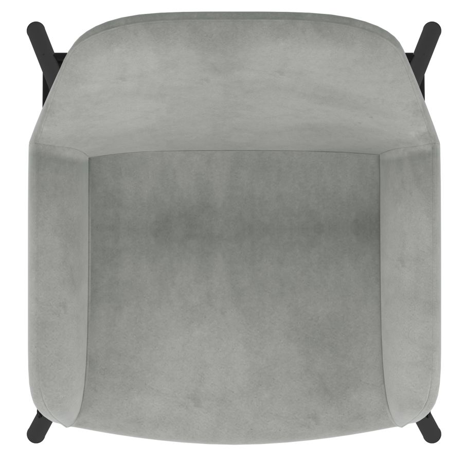 Baily 26" Counter Stool, set of 2, in Grey and Black