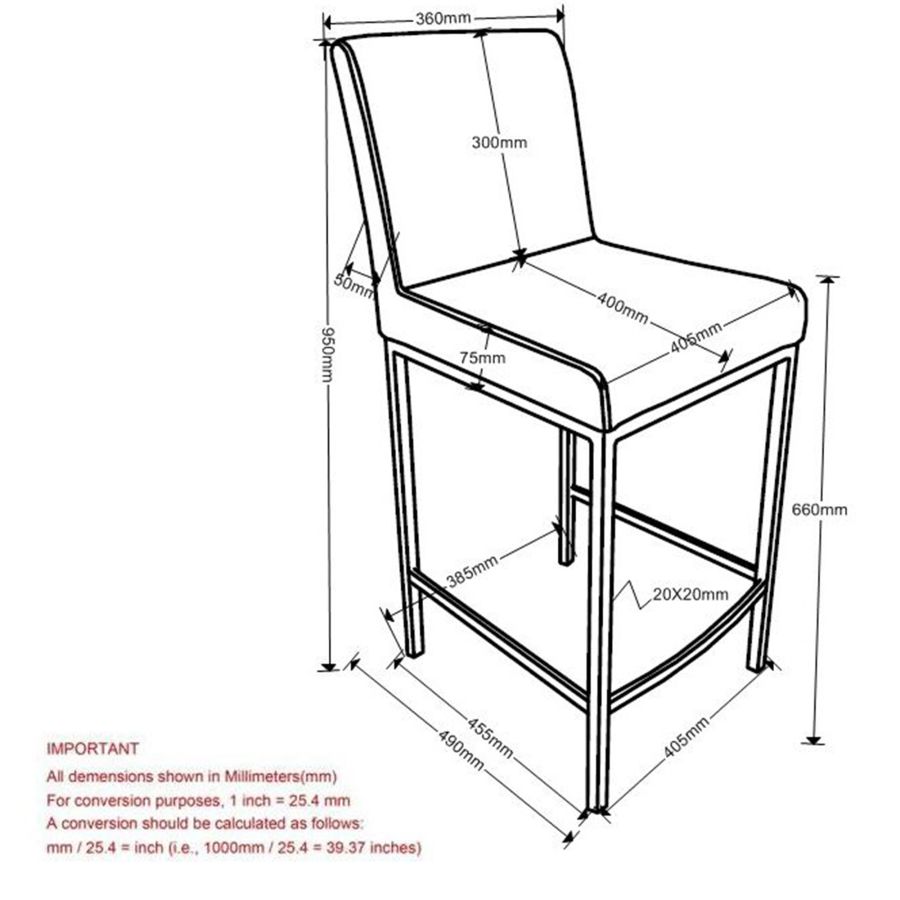 Porto 26" Counter Stool, set of 2, in Grey and Chrome