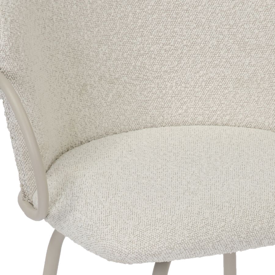 Kalani 26" Counter Stool w/Swivel, Set of 2 in Beige