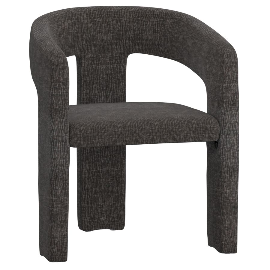 Sangra/Amara 7pc Dining Set - Natural Table with Charcoal Chair