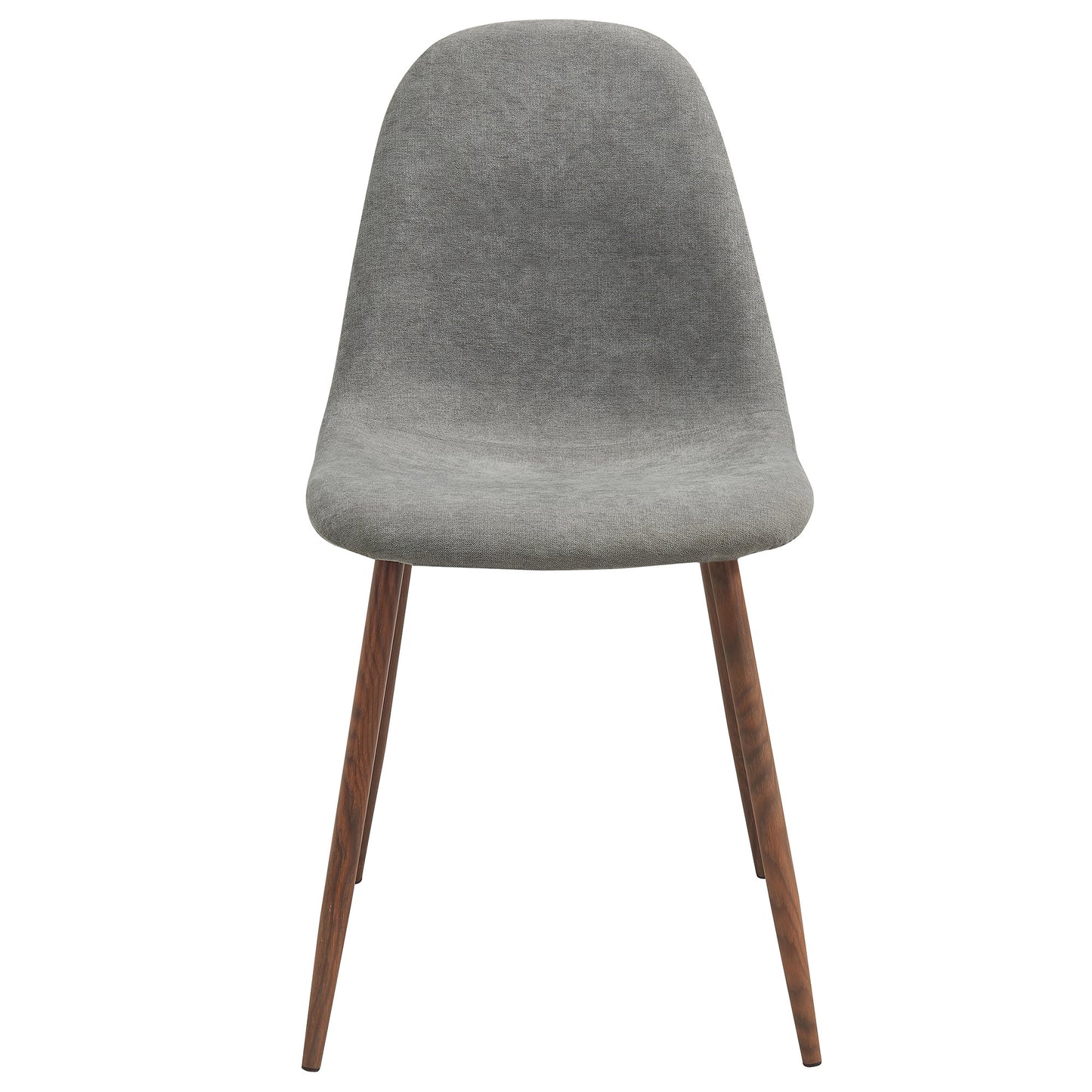 Lyna Dining Chair, set of 4 in Grey and Walnut
