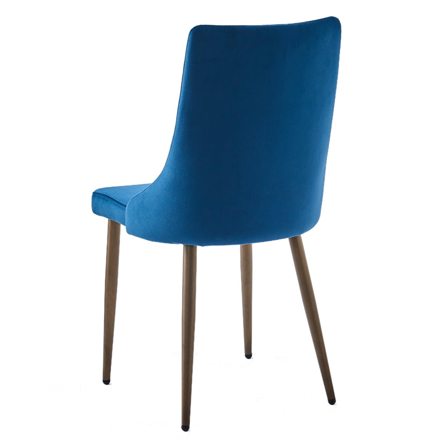 Carmilla Dining Chair, set of 2, in Blue and Aged Gold