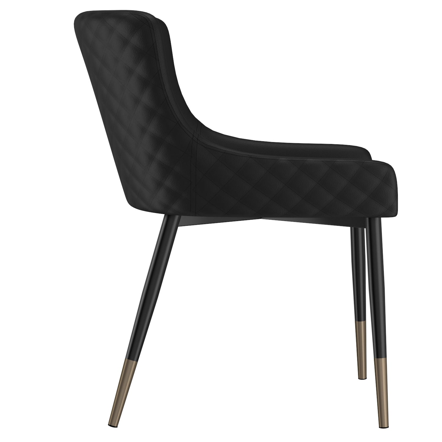 Xander Dining Chair, set of 2, in Black