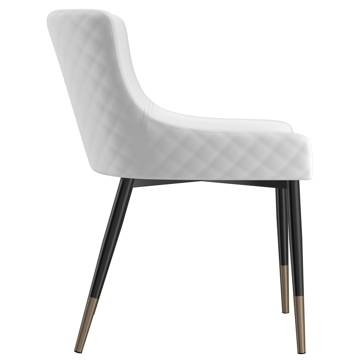 Xander Dining Chair, set of 2, in Light Grey and Black