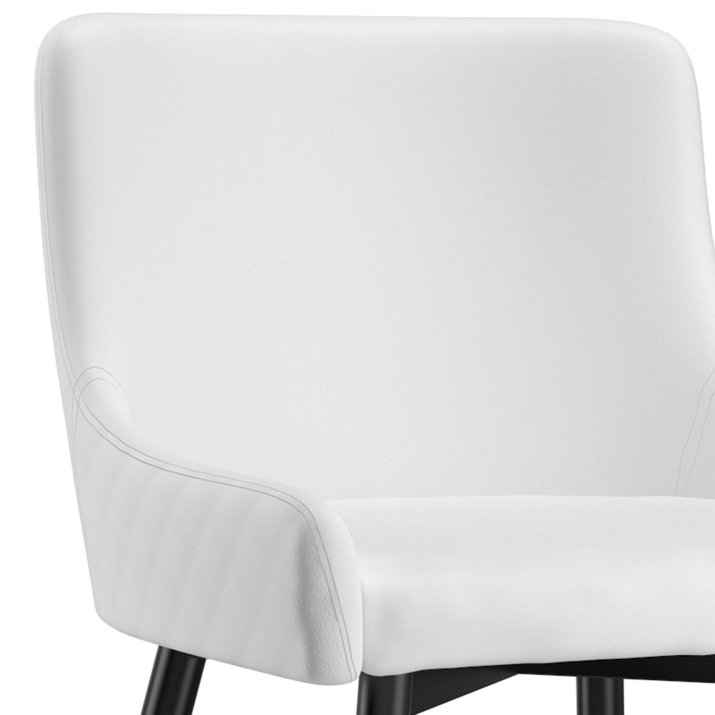 Xander Dining Chair, set of 2, in Light Grey and Black