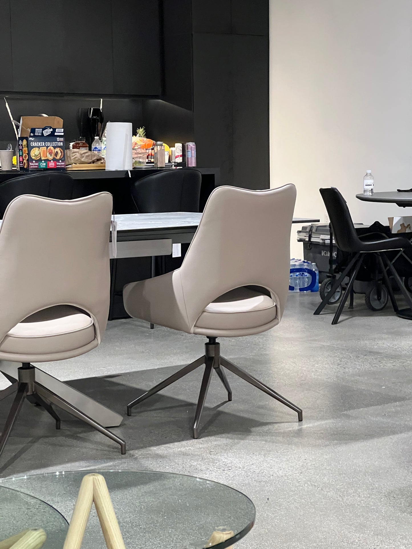 Sofia Dining Chair In Buff Beige