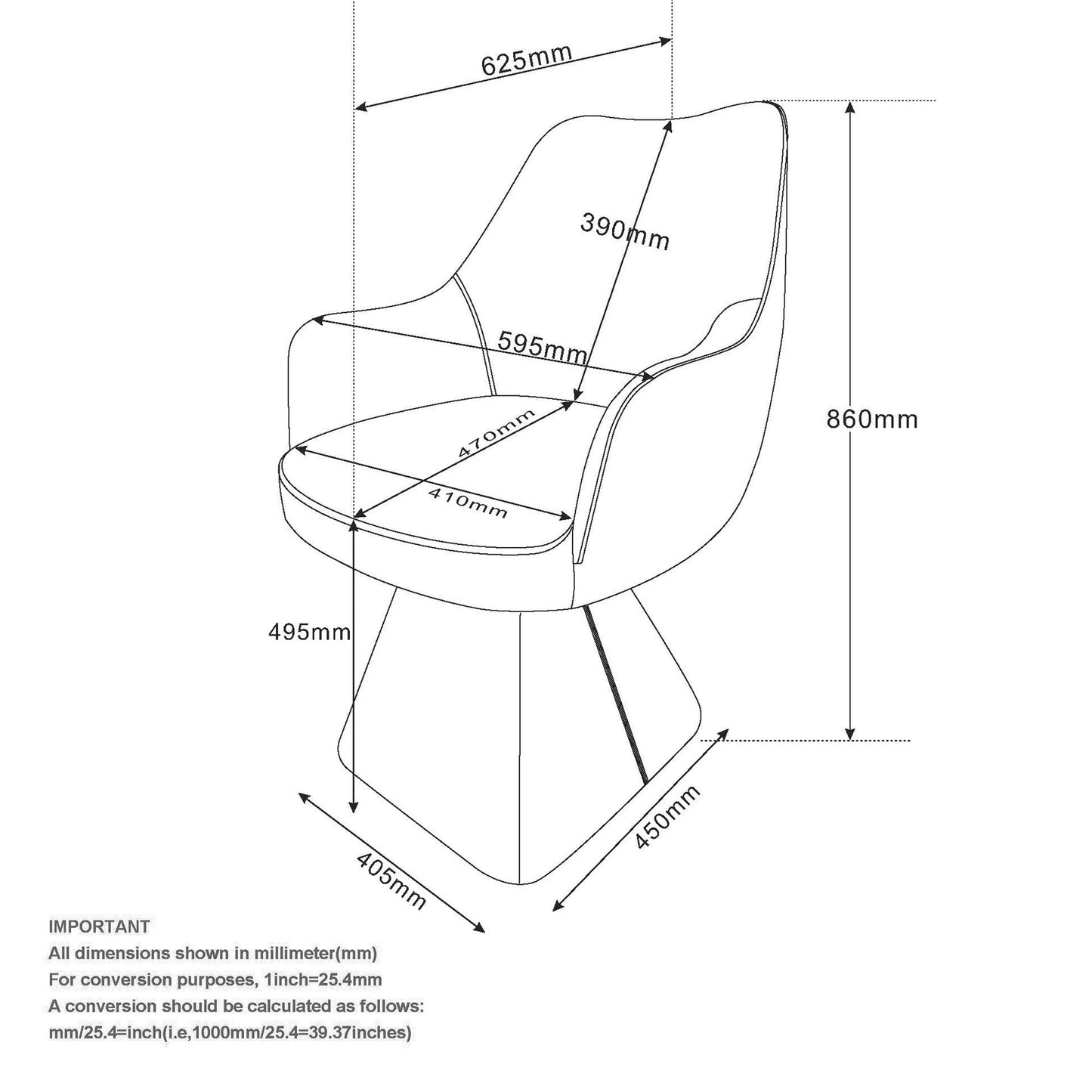 Caprese Dining Chair in Beige