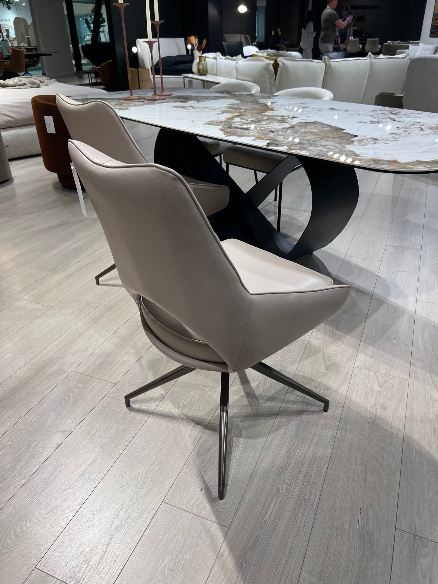 Sofia Dining Chair In Buff Beige