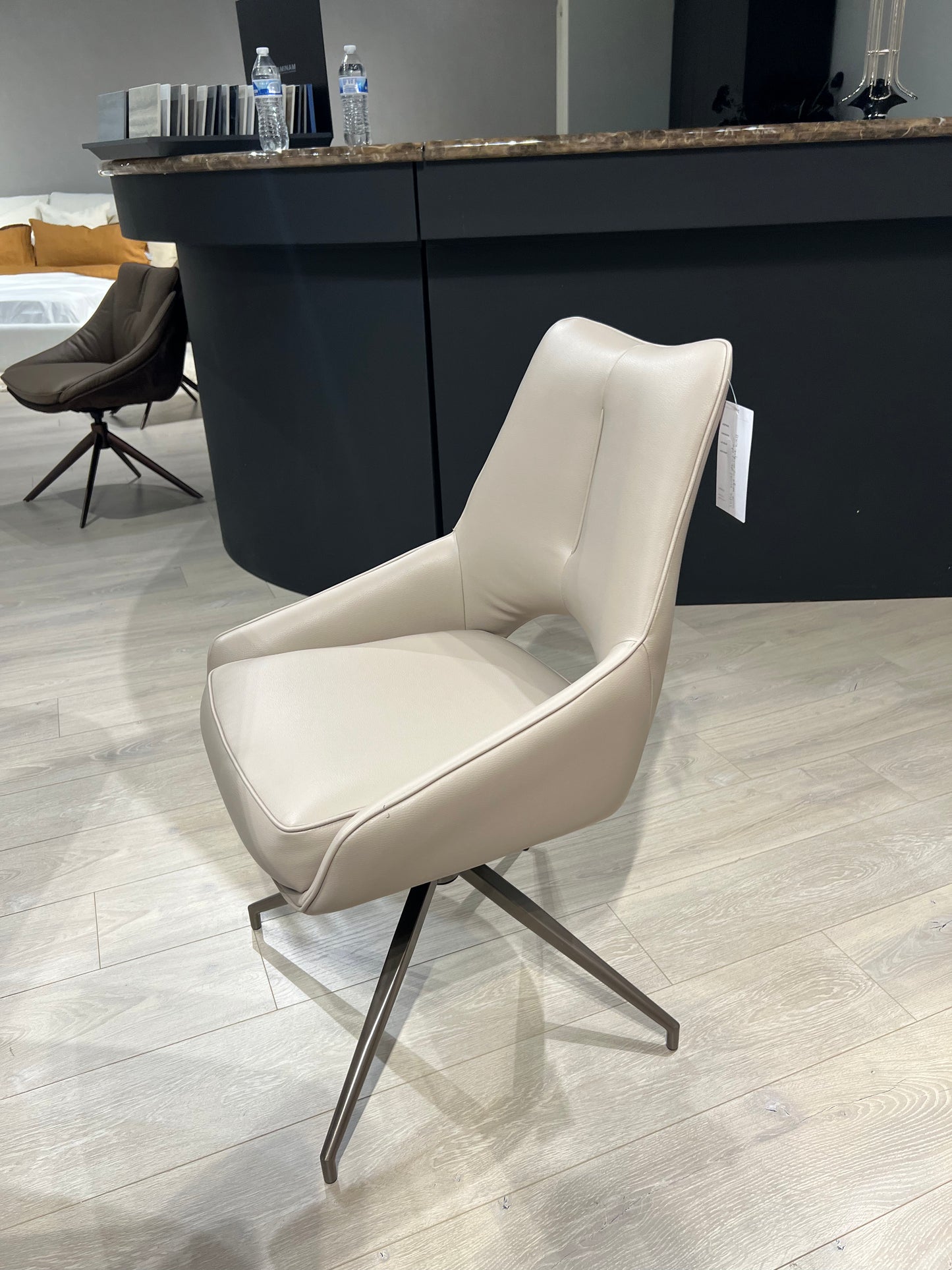 Sofia Dining Chair In Buff Beige
