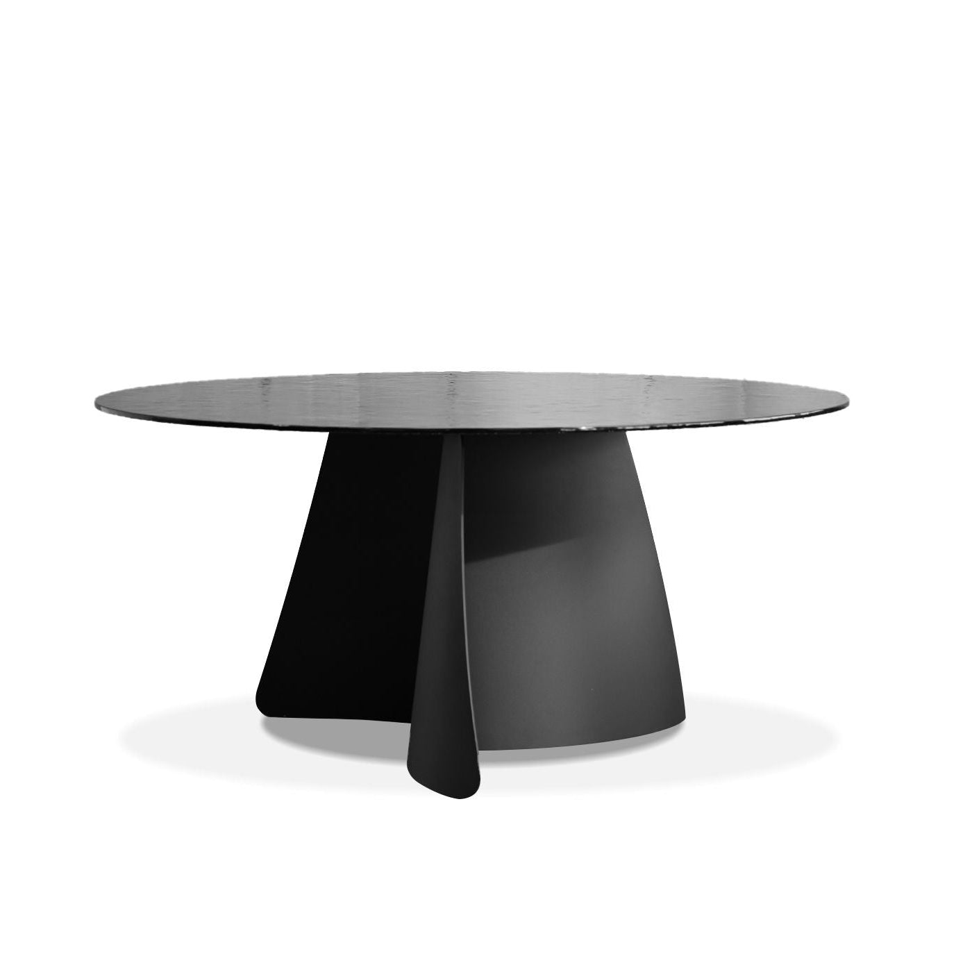 Orca Dining Table Round Black 63”