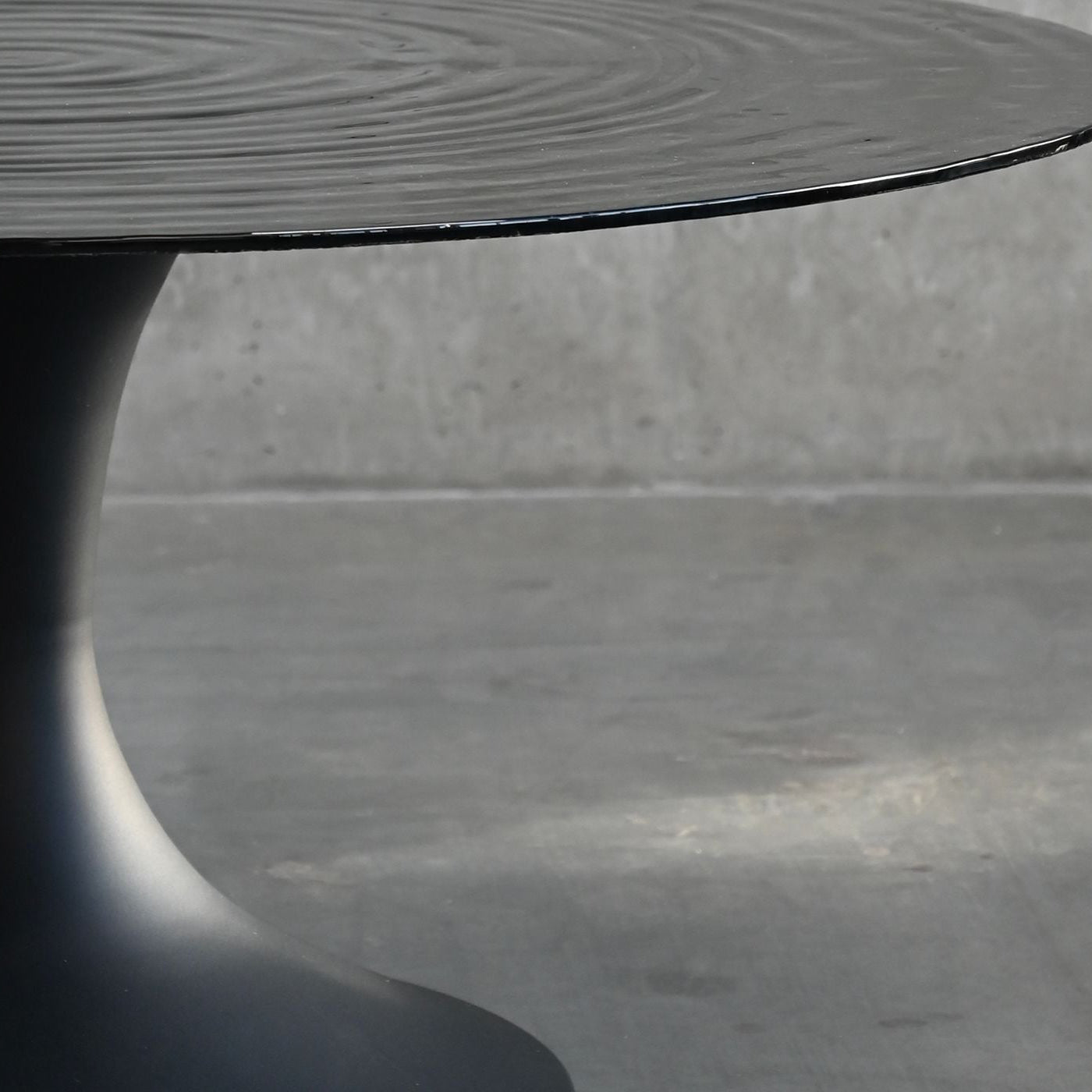 Halo 63" dining table in black modern