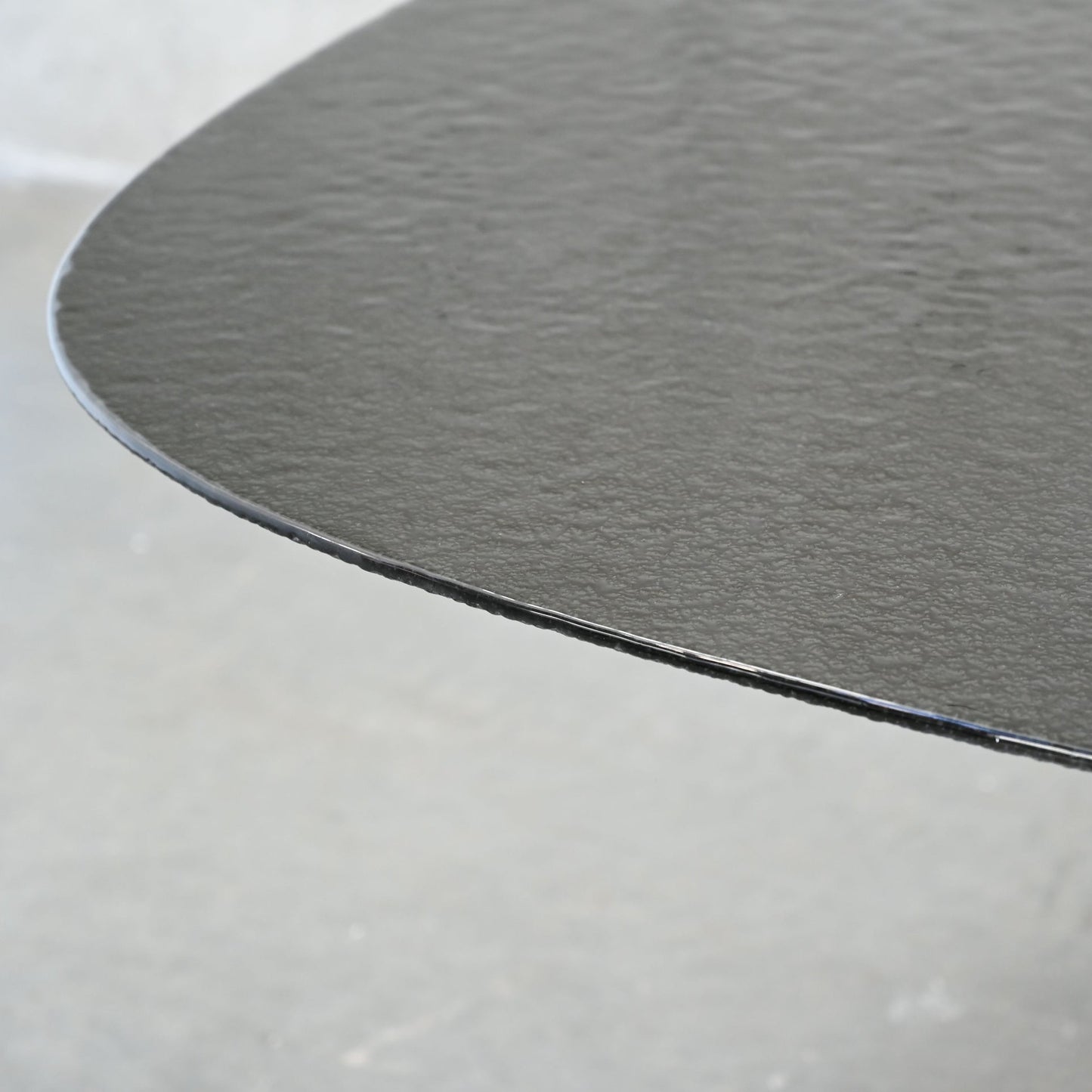 Wave 110" Dining Table In Black Modern
