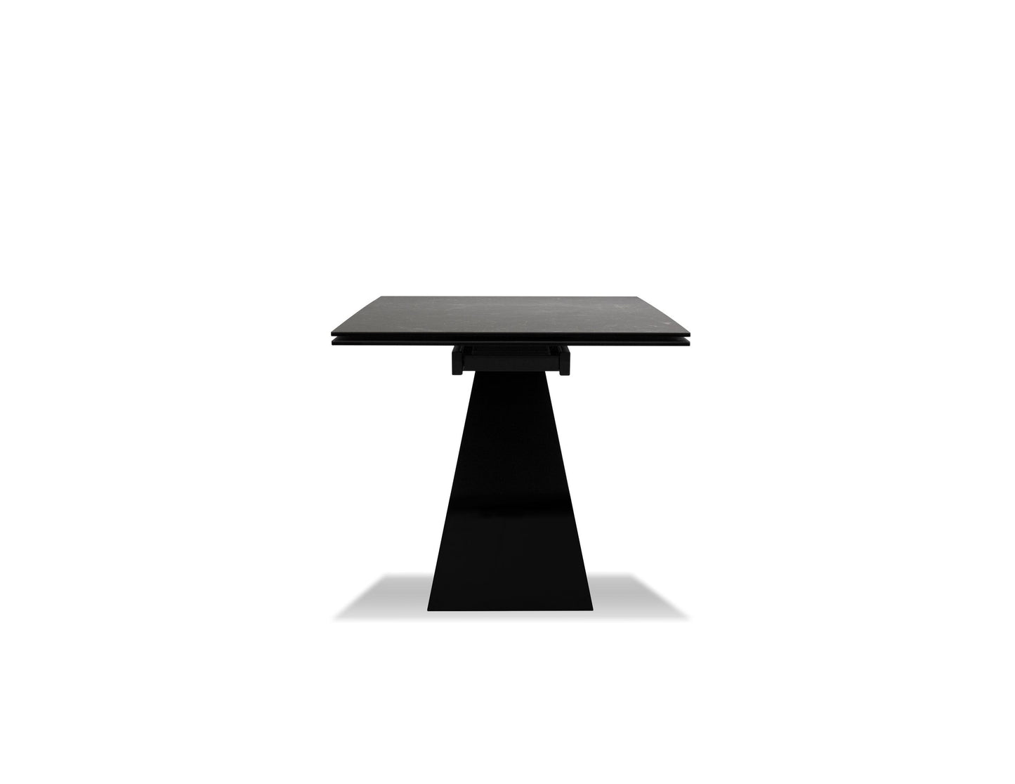 The W Double Extension Dining Table In Slate