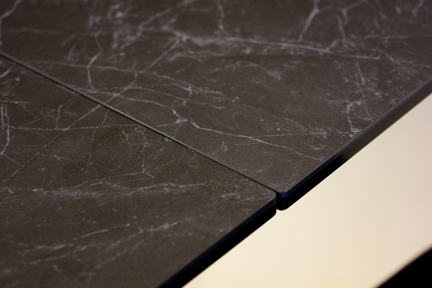 The W Double Extension Dining Table In Slate