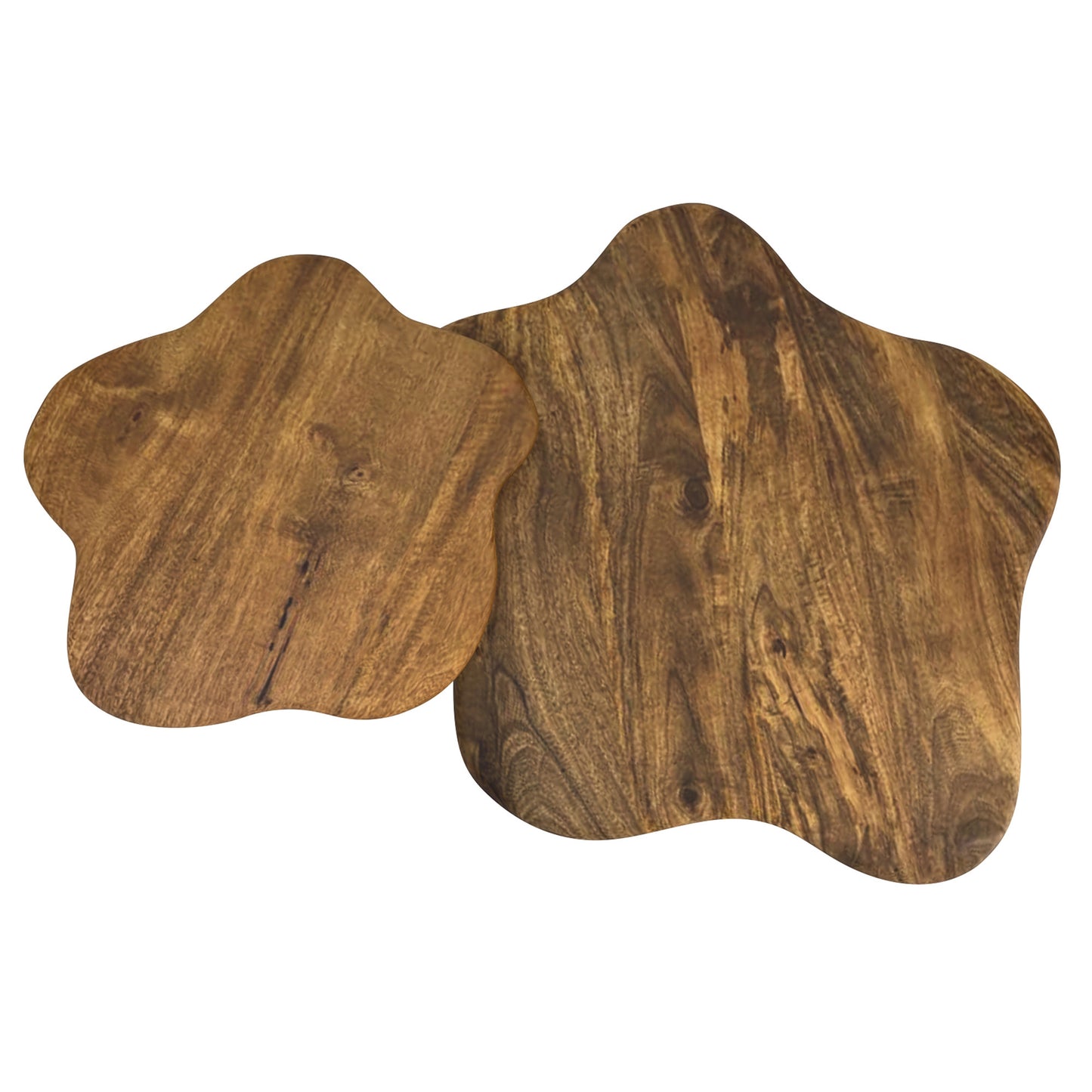 Mayal 2pc Coffee Table Set In Walnut