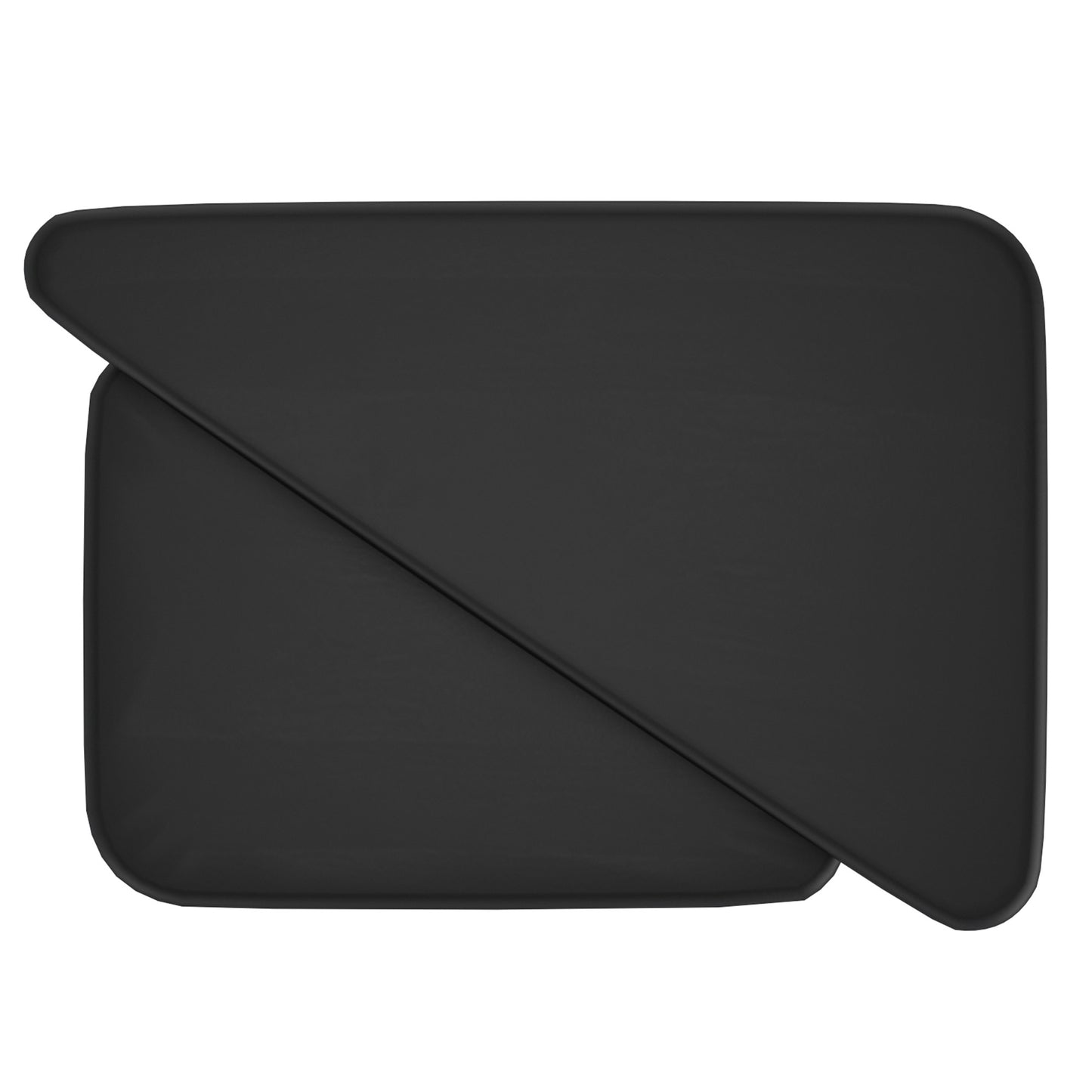 Draco 2pc Coffee Table Set In Black