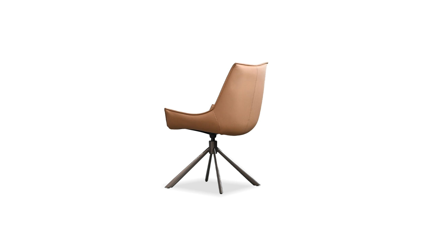 Giulia Dining Chair In Golden Rum