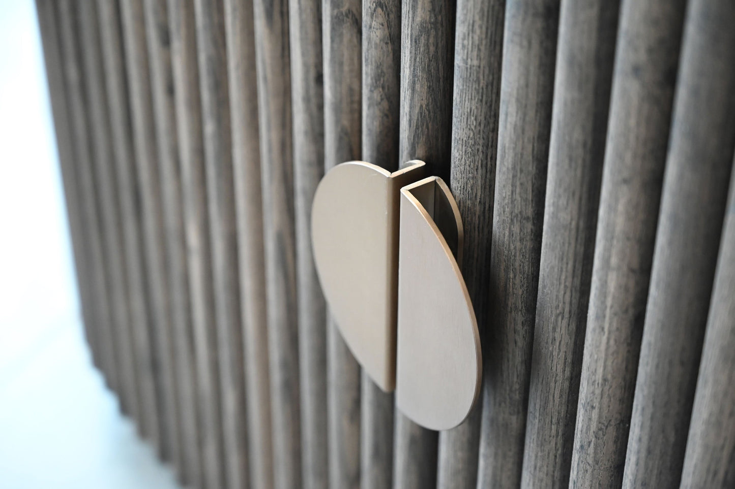 Koii Sideboard In Silver Grey Travertine
