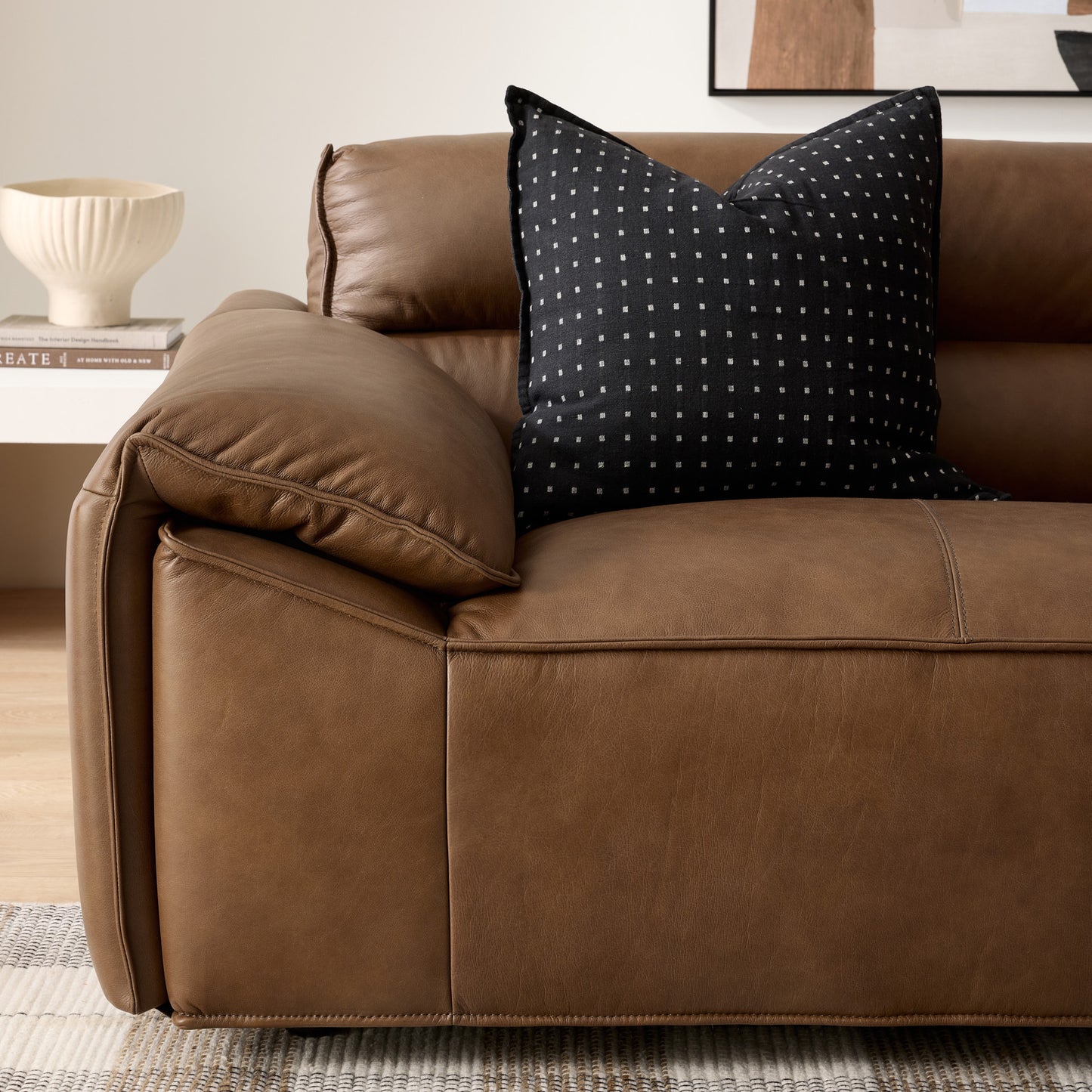 Osta Sofa In Cacao Brown