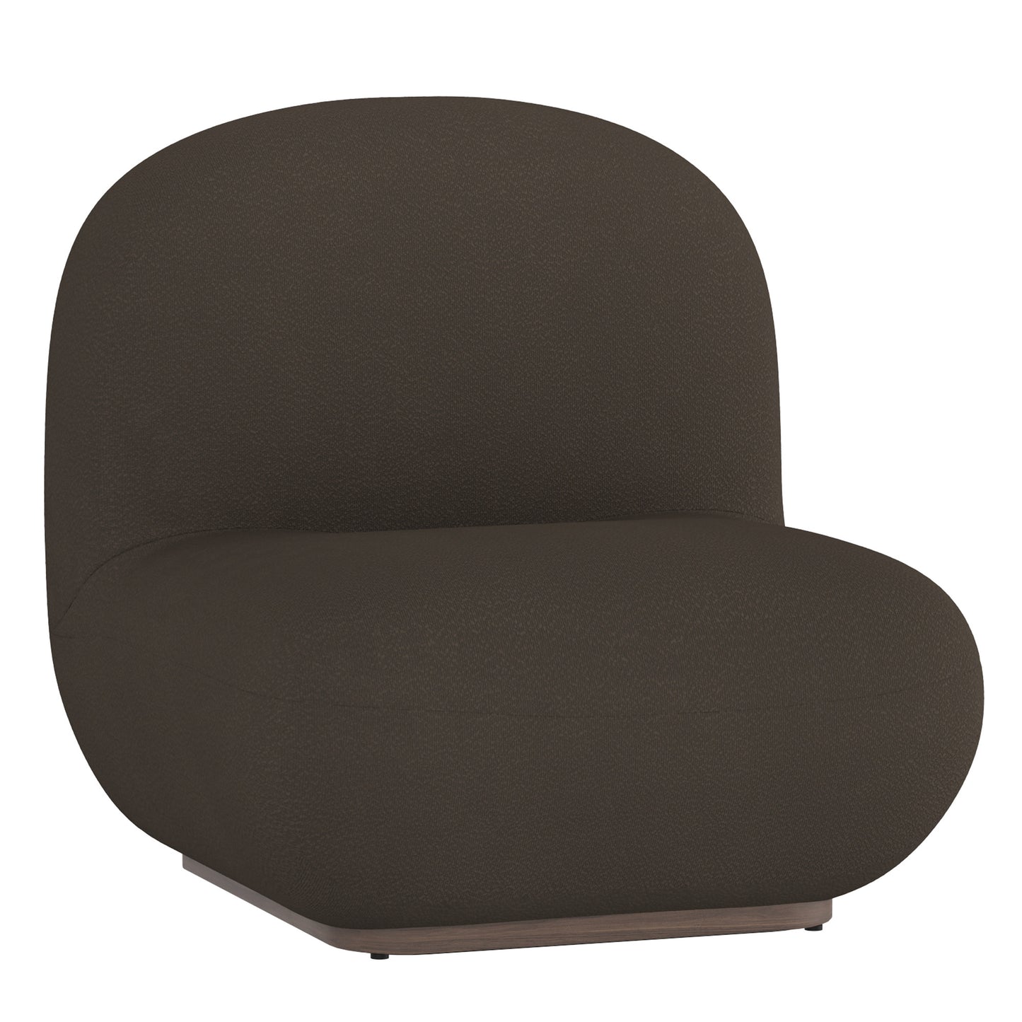 Zilano Accent Chair In Charcoal Boucle