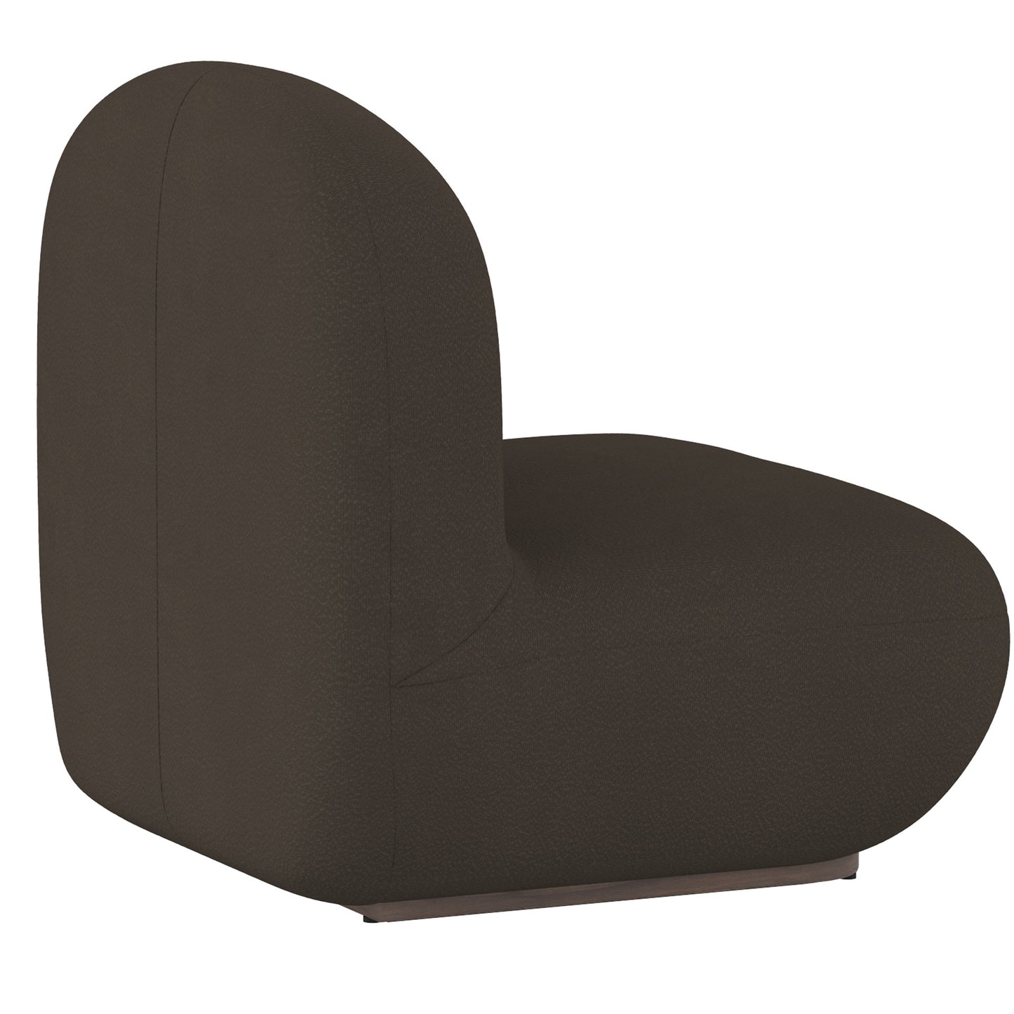 Zilano Accent Chair In Charcoal Boucle