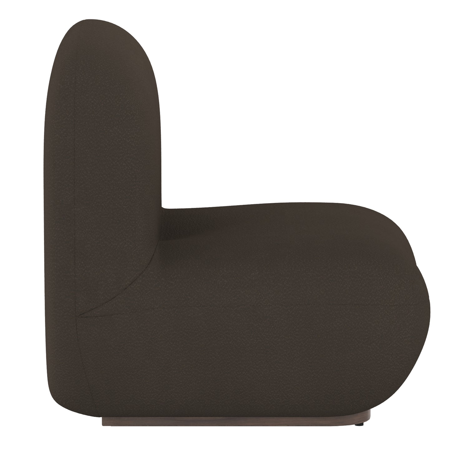 Zilano Accent Chair In Charcoal Boucle