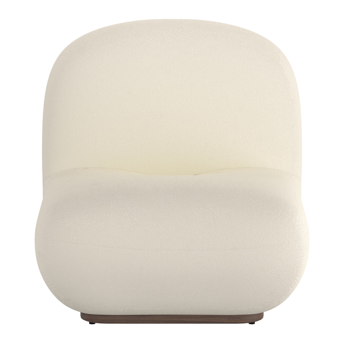 Zilano Accent Chair In Ivory Boucle