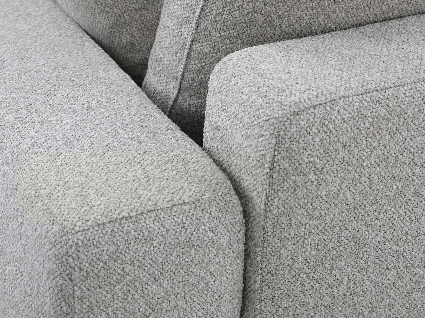 Onza Sectional 5-piece In Oat Tweed Modular Sectional