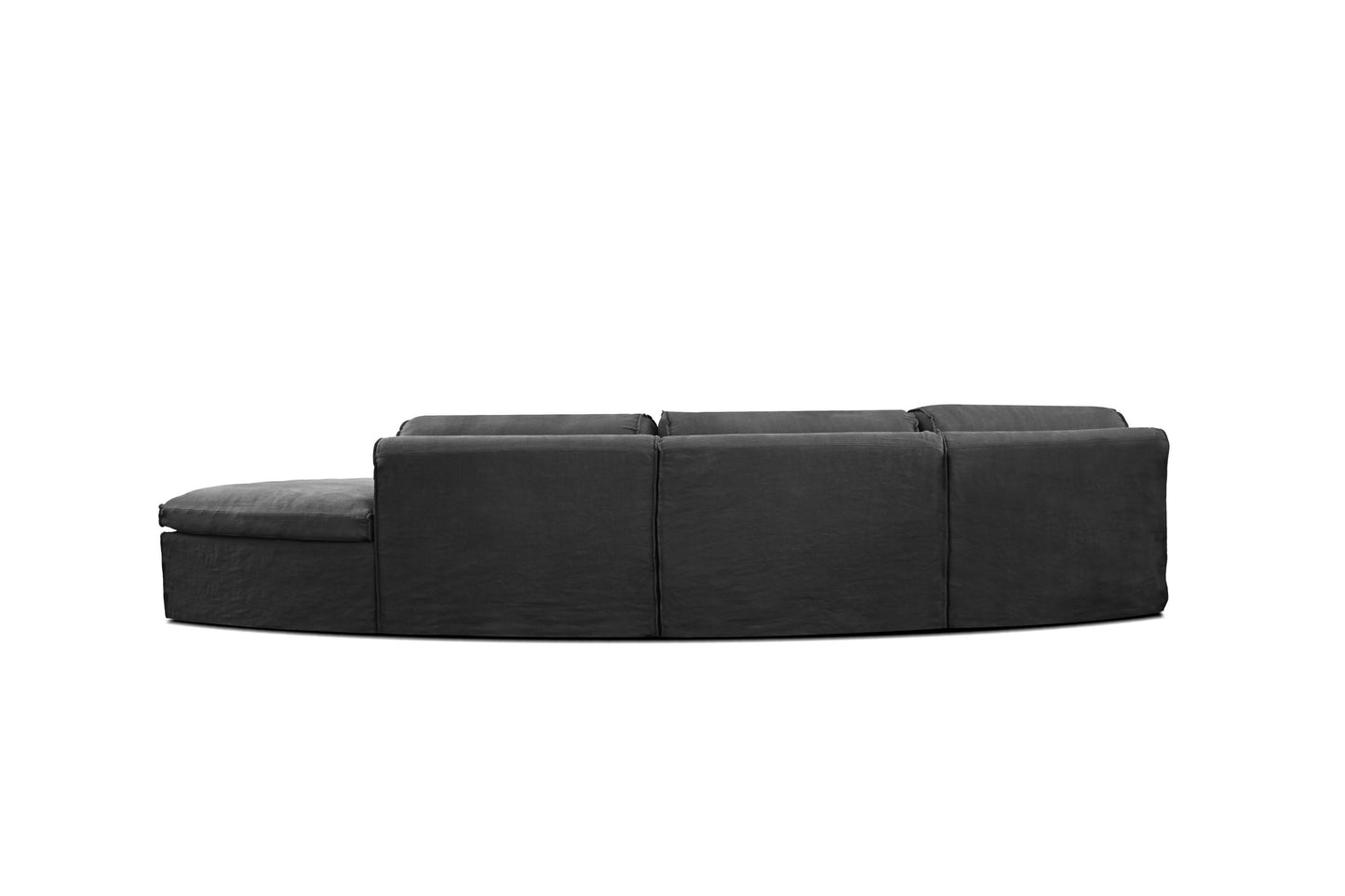 Fauna Sectional In Black