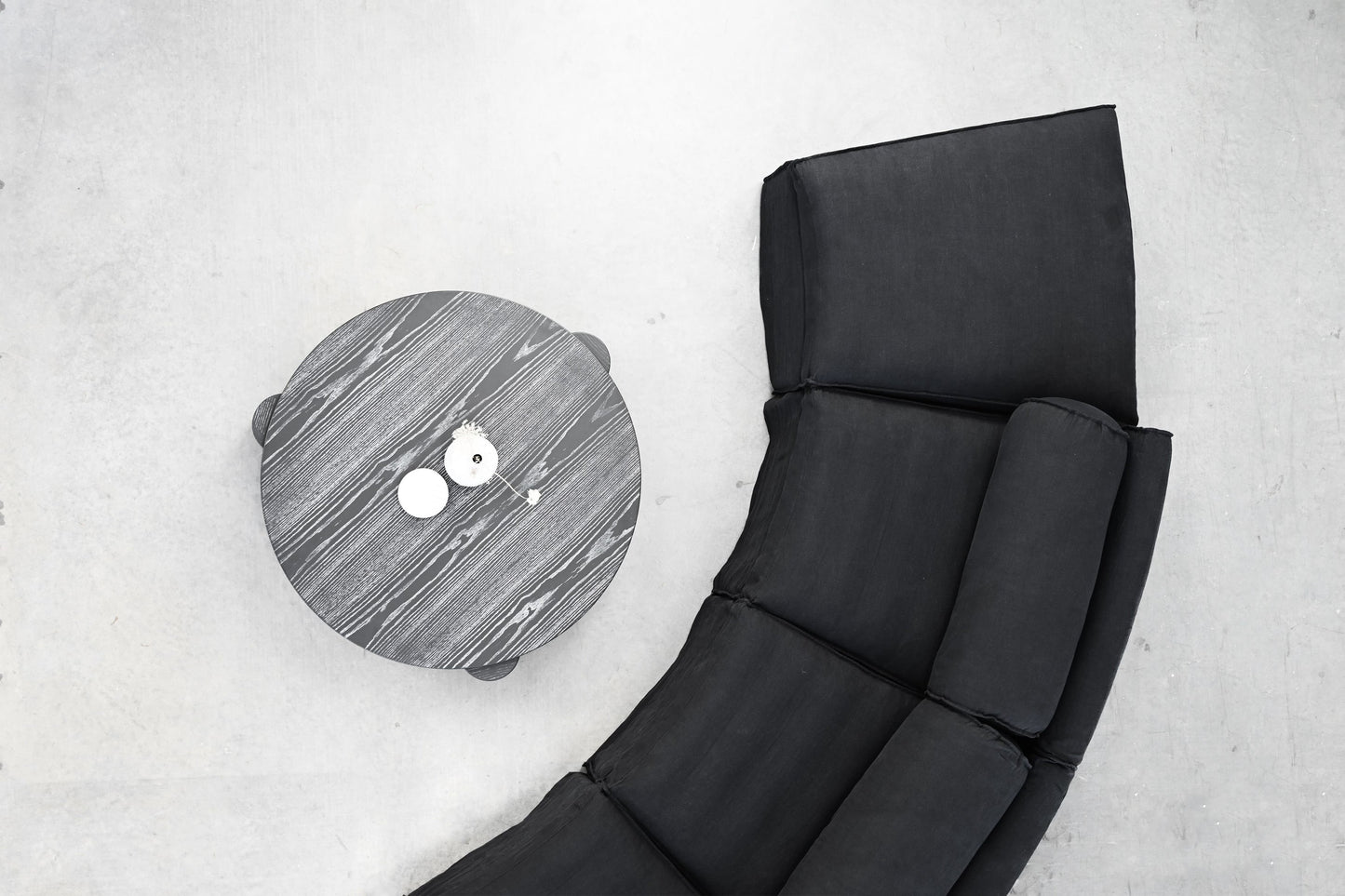 Fauna Sectional In Black
