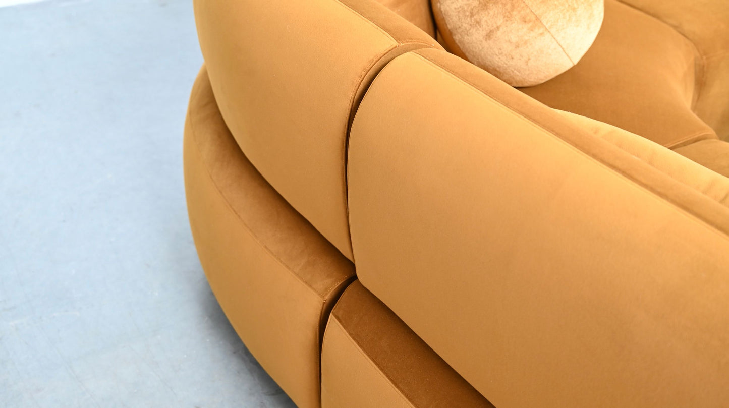 Itza Sectional Chaise In Calendula