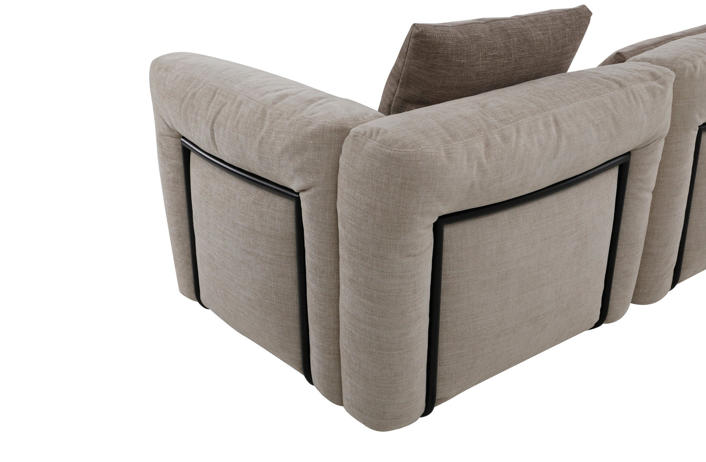 Maarten Raf Sectional In Desert Taupe