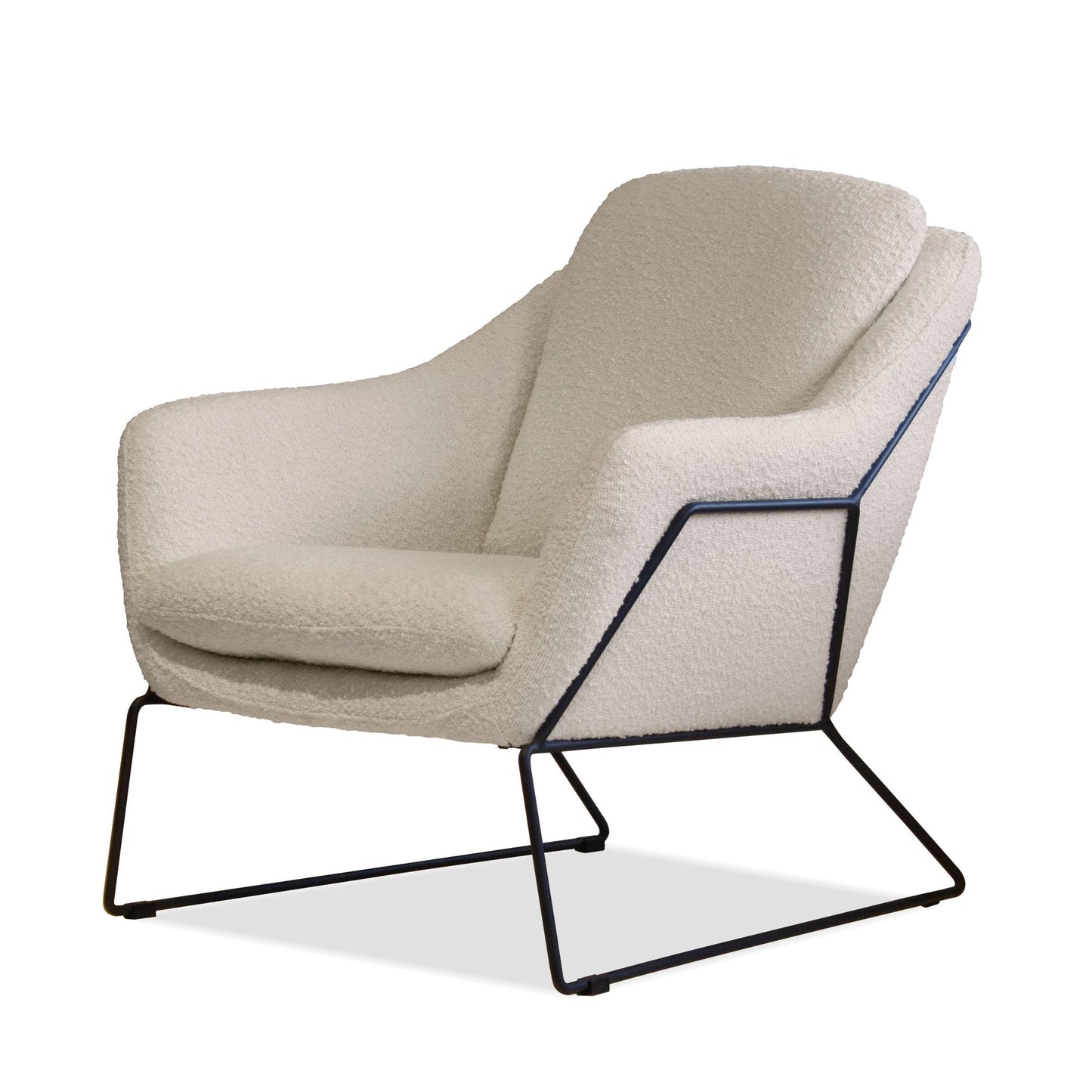 Jasper Occasional Chair In Cream Boucle