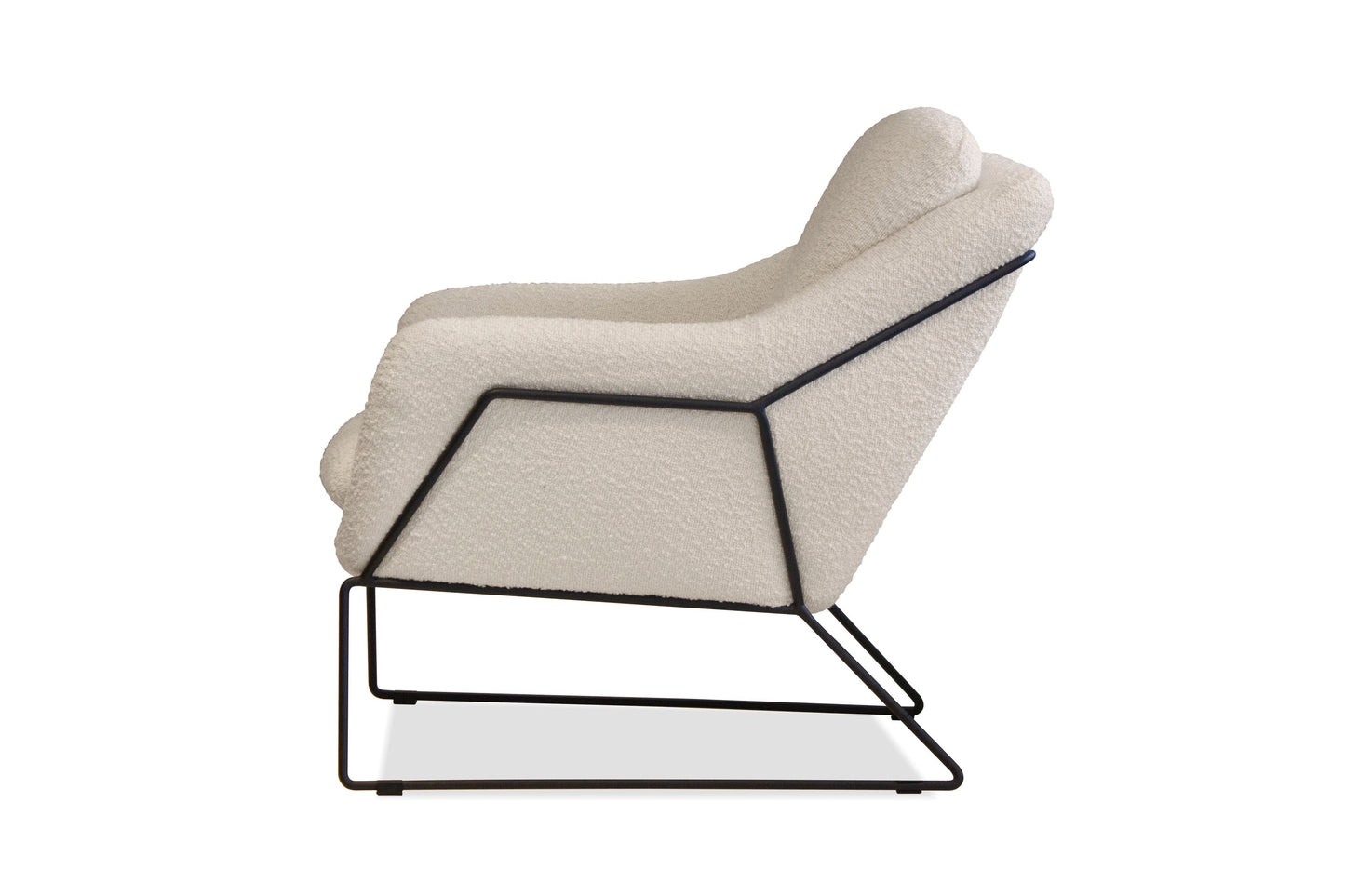 Jasper Occasional Chair In Cream Boucle