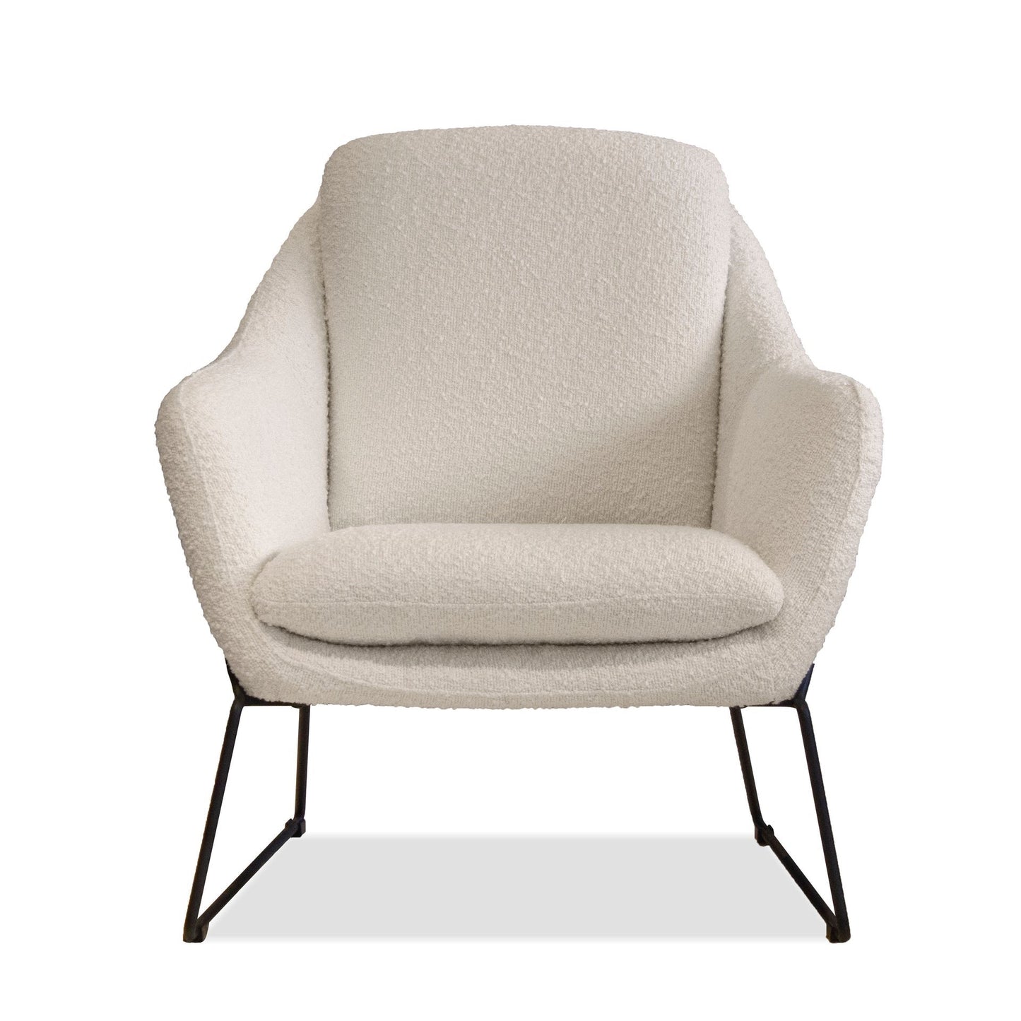 Jasper Occasional Chair In Cream Boucle