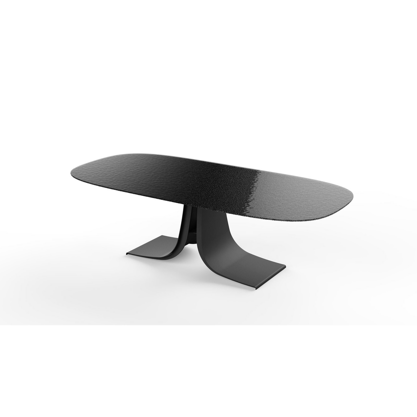 Ponza Dining Table In Black Modern