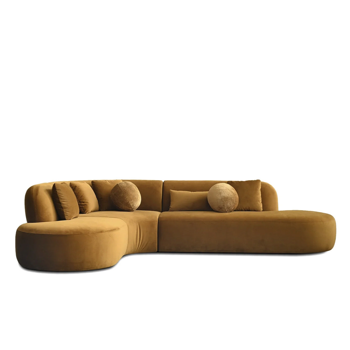 Itza Sectional Chaise In Calendula