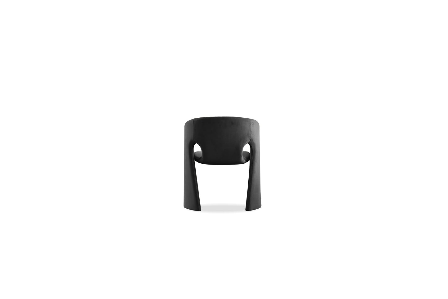 Vera Dining Chair In Crow Black