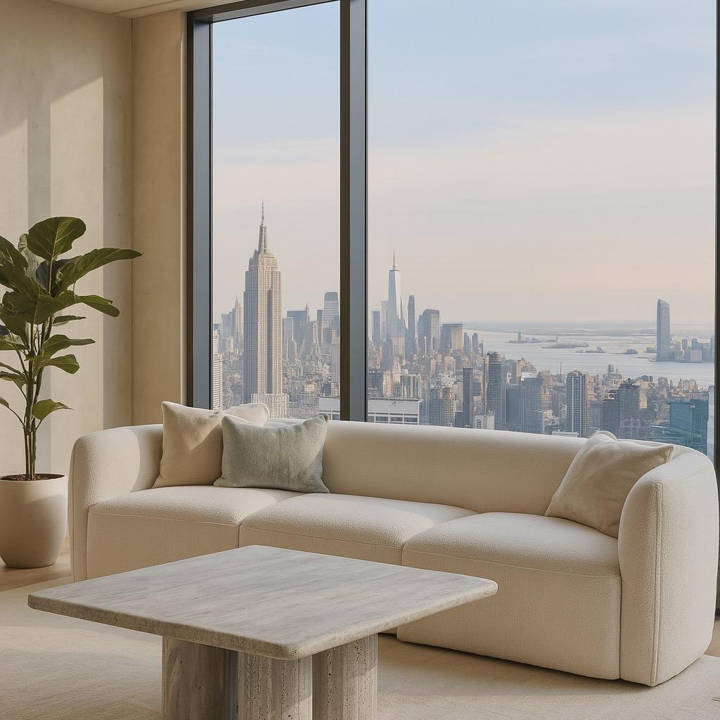 Shelter coffee table in White