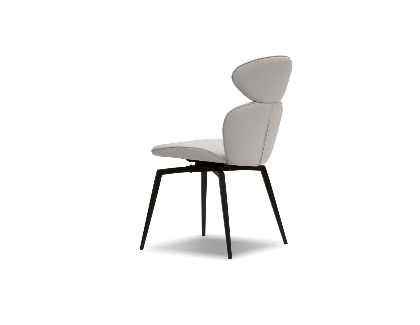 Antler Swivel Dining Chair In Light Taupe