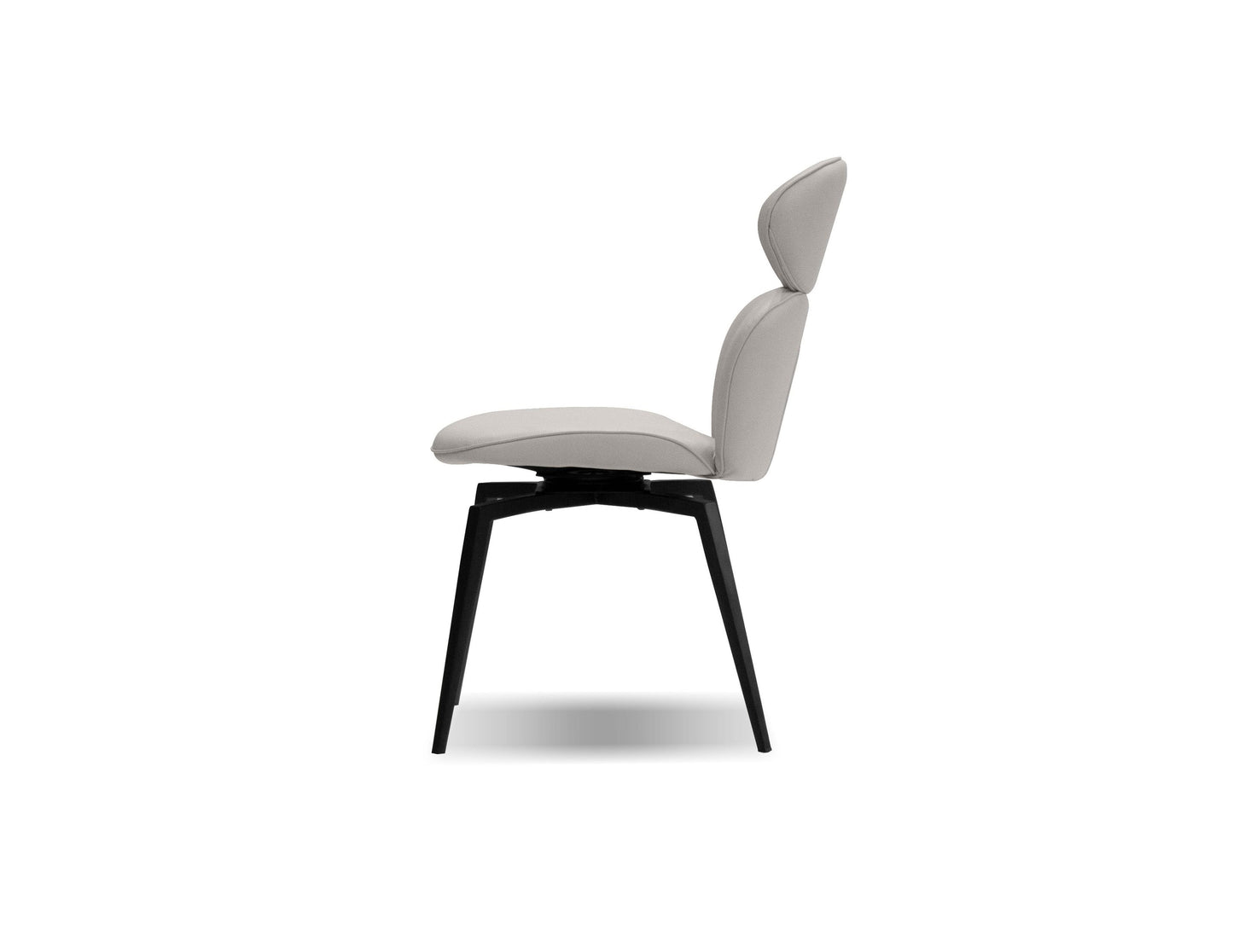 Antler Swivel Dining Chair In Light Taupe
