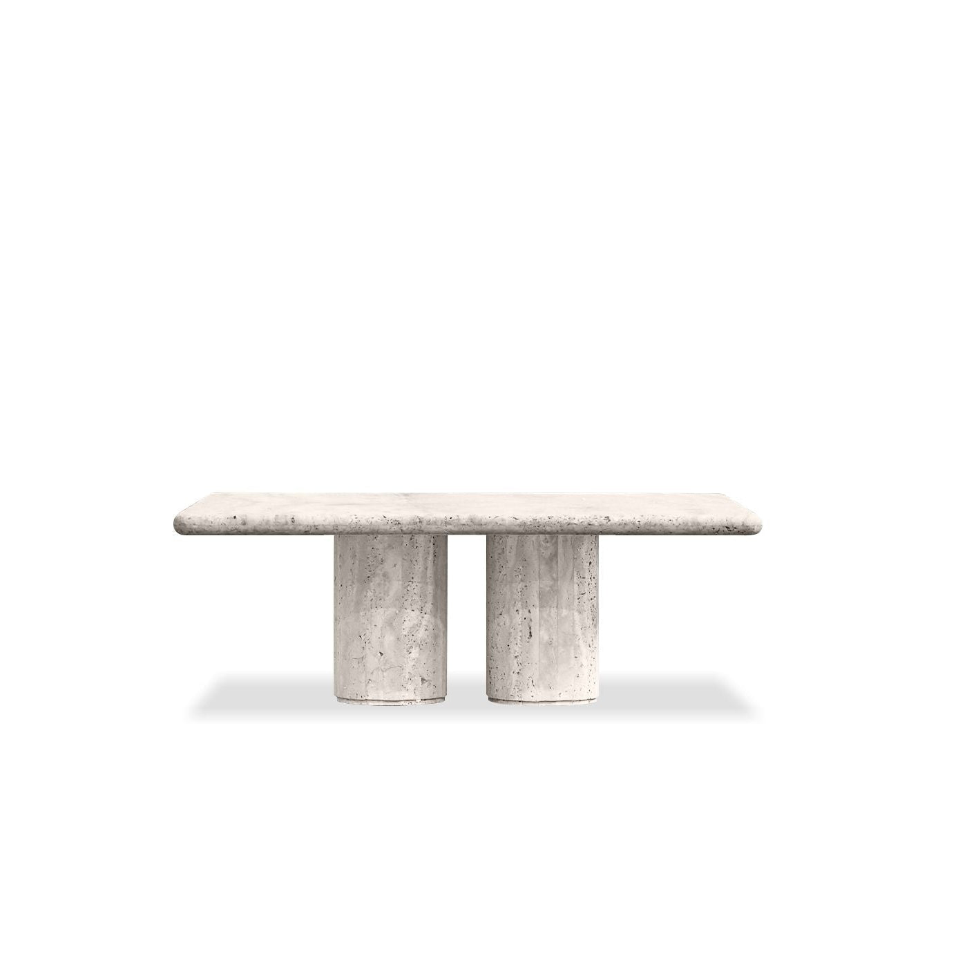 Shelter coffee table in White