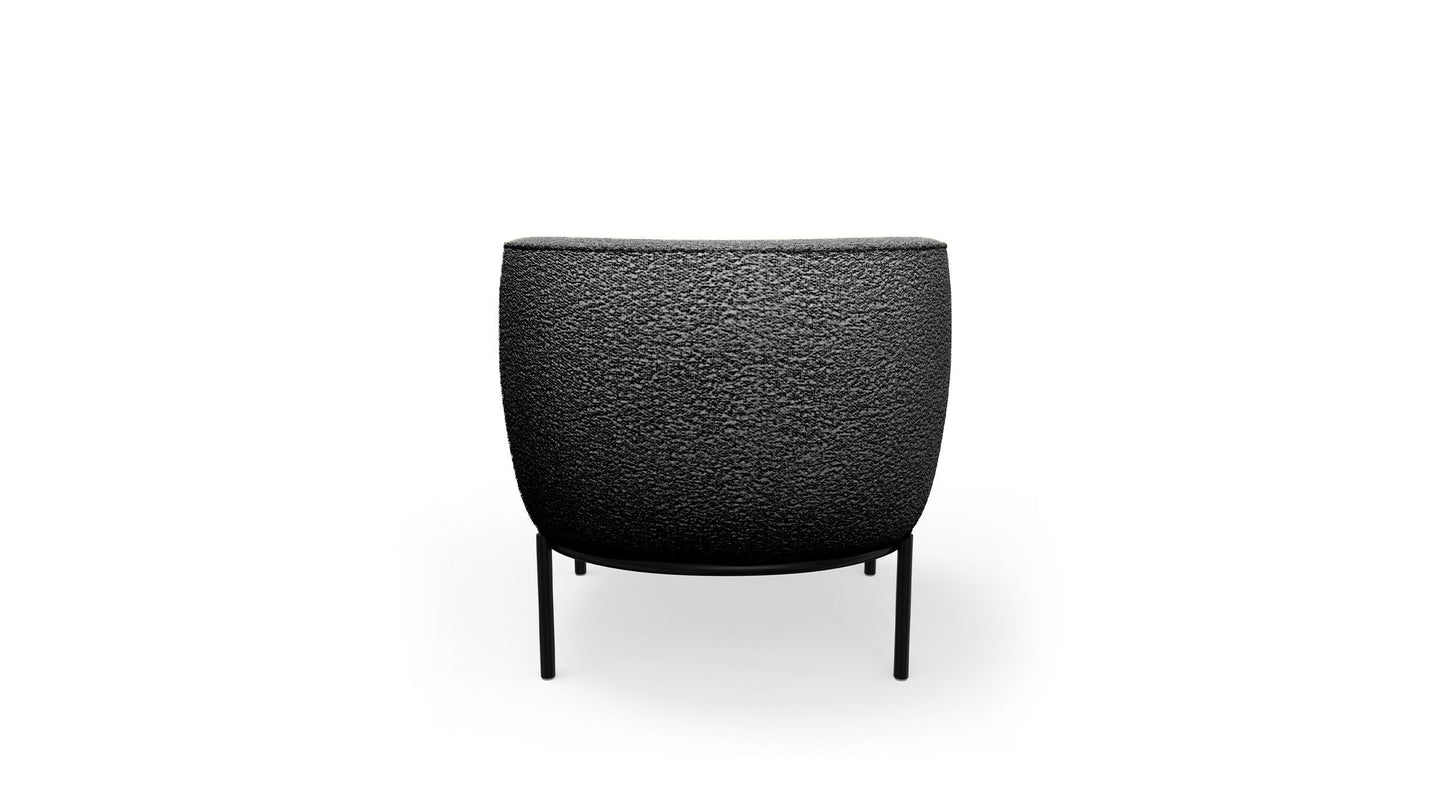 Finn Lounge Chair Black