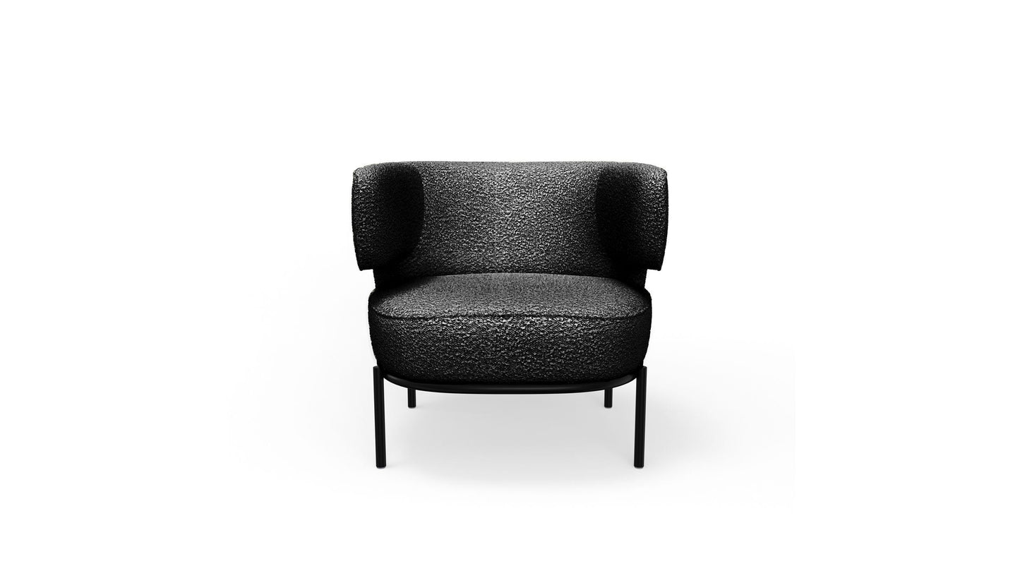 Finn Lounge Chair Black