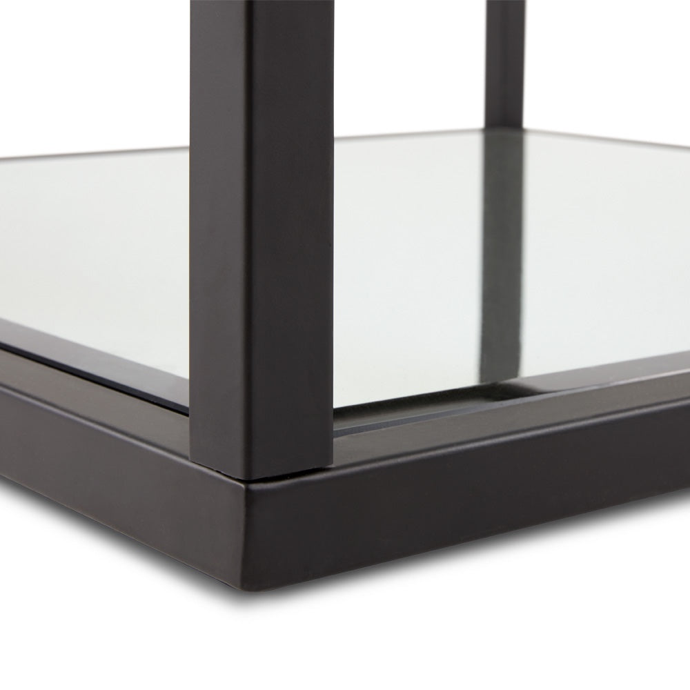 Caspian Black Square Coffee Table (Condo Size)