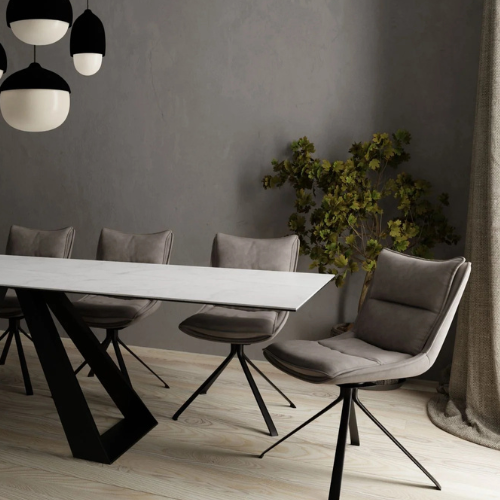 Bridge Double Extension Dining Table