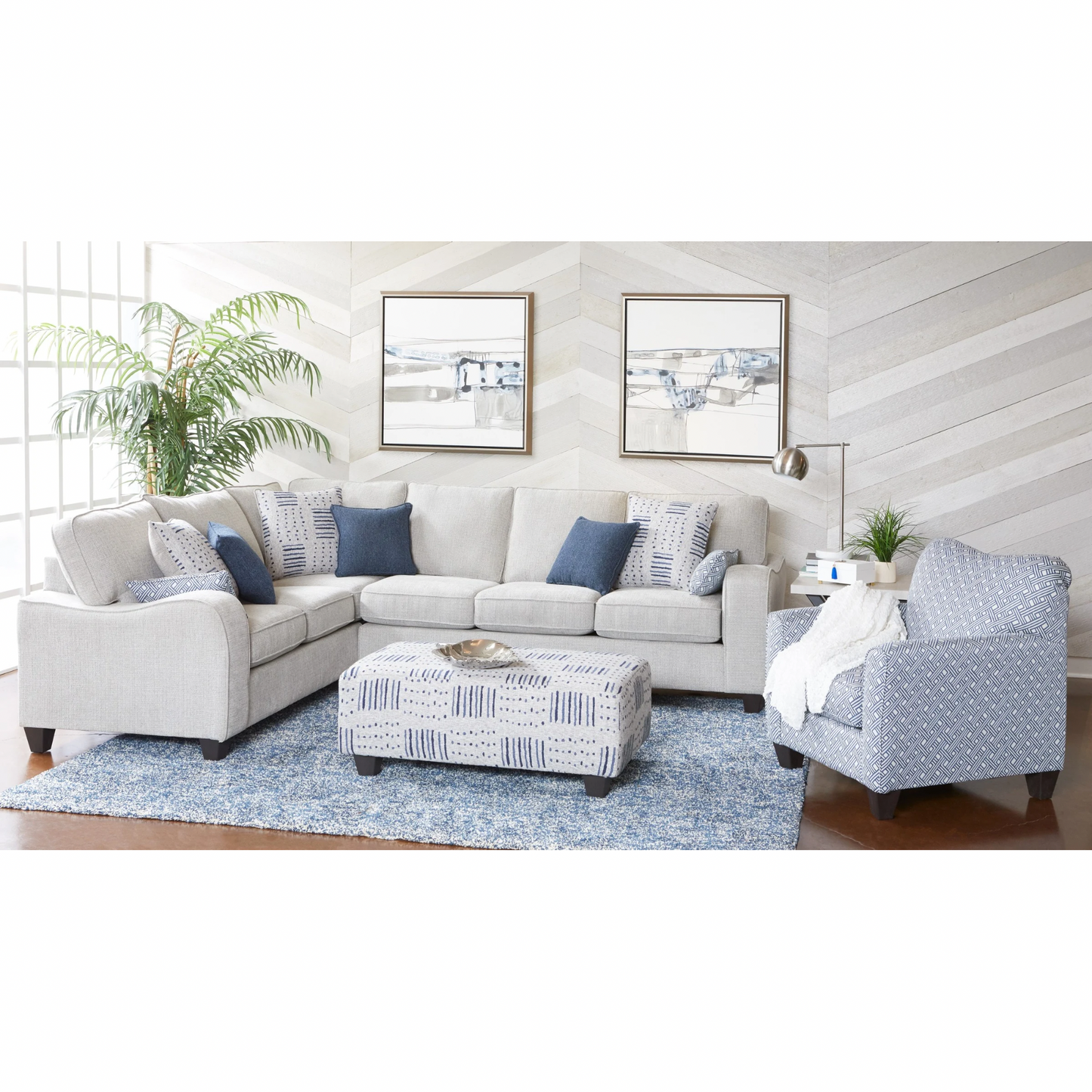 Collection 6090 Modani Linen Sectional