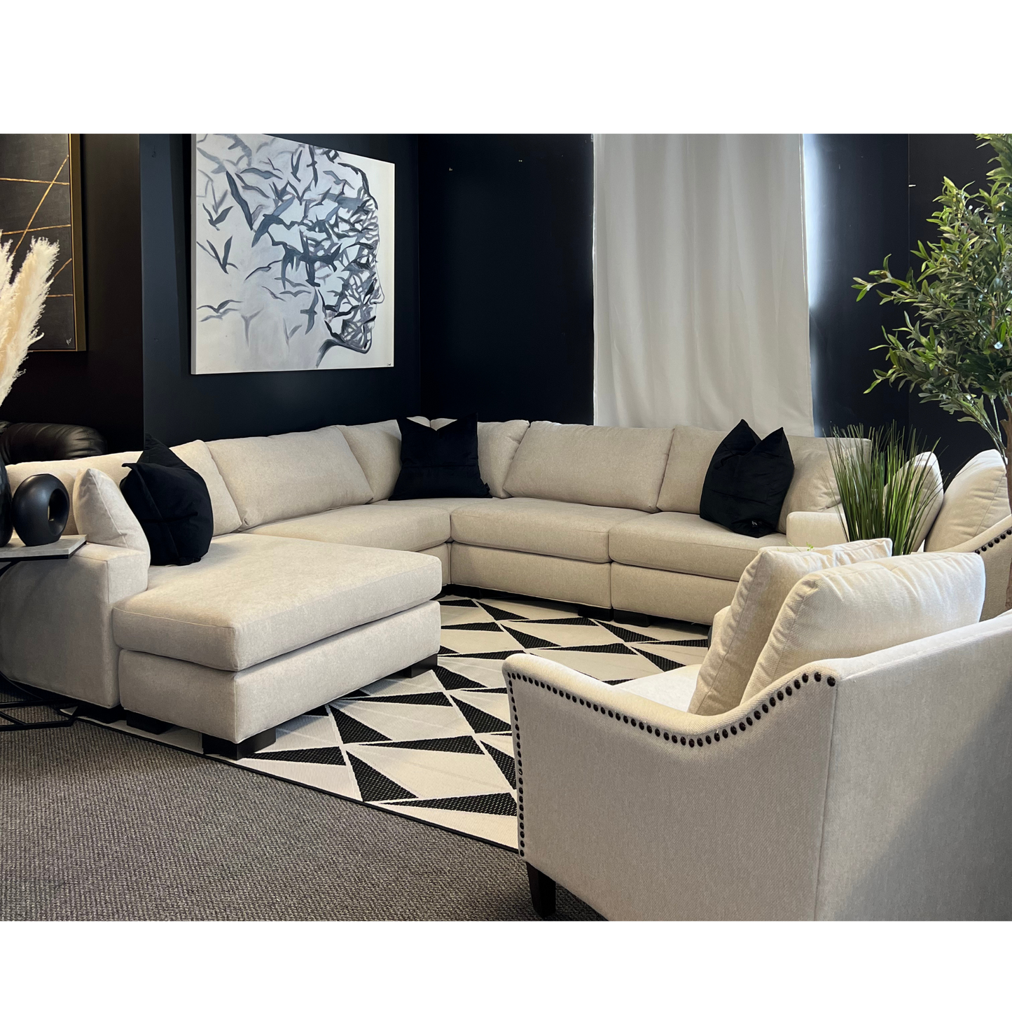Selling Sunsets Low Profile Hollywood Modular Sectional